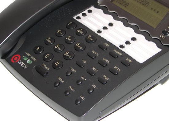 'VoIP телефон QTECH QVI-P2: кнопки